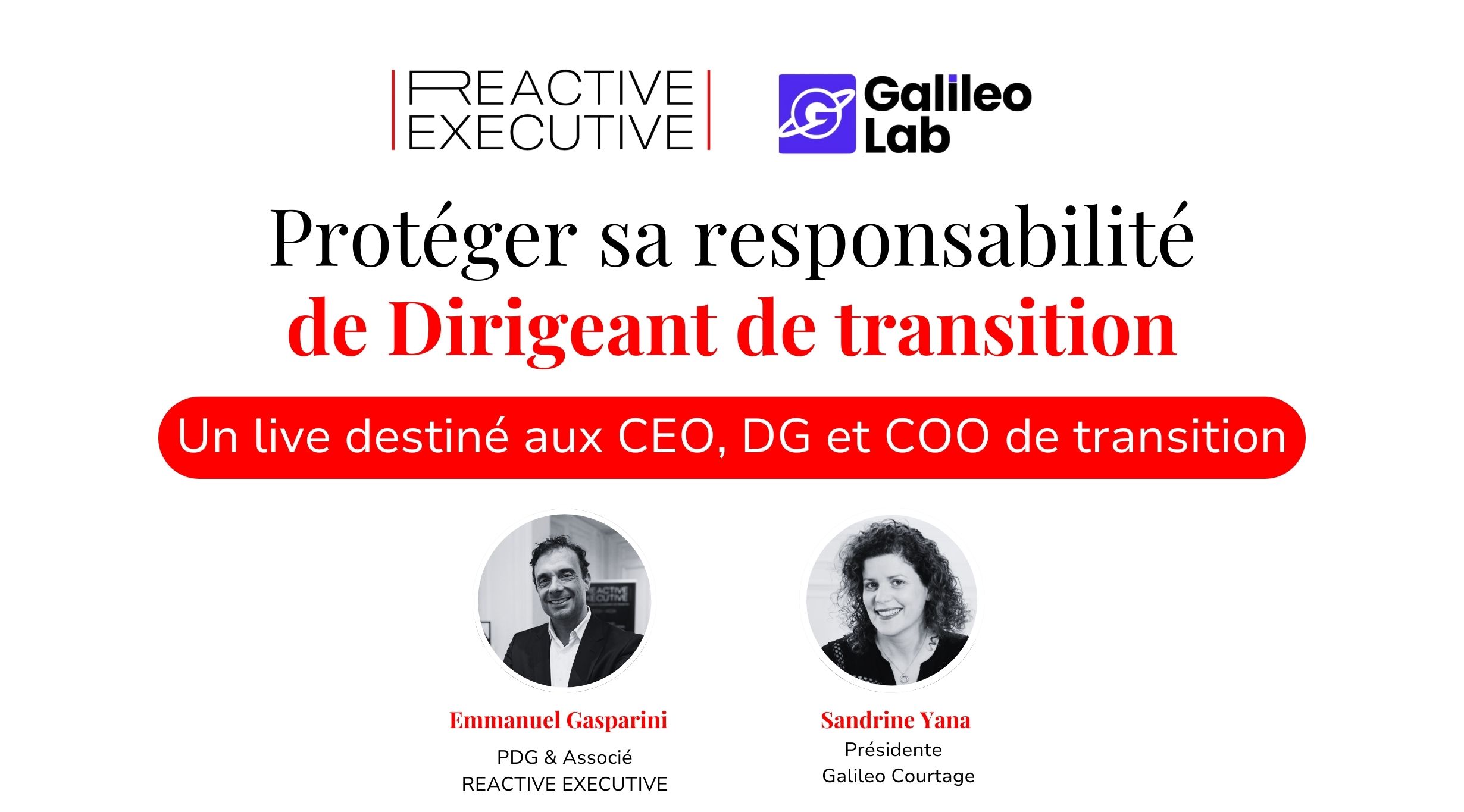 Replay : Protéger sa responsabilité de Dirigeant de transition